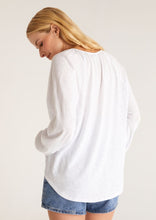 Load image into Gallery viewer, long sleeve jersey peasant top
