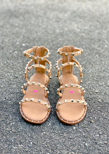 girls studded sandal