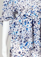 Load image into Gallery viewer, long sleeve dot ruffle dress
