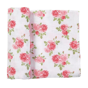 rose swaddle blanket