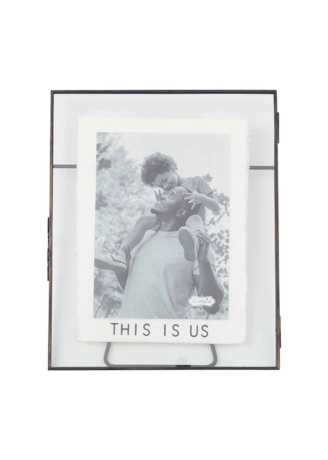 this is us glass metal frame