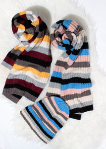 scarf-multi stripe