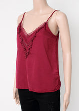 Load image into Gallery viewer, lace trim cami
