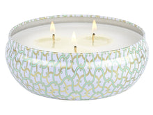 Load image into Gallery viewer, 3 wick tin candle - laguna
