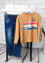 Load image into Gallery viewer, boys long sleeve tee-cars
