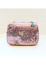 Load image into Gallery viewer, girls sequin heart bag
