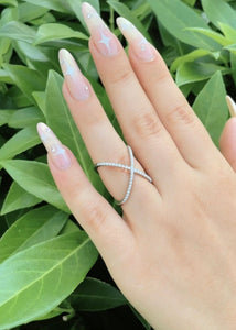 x cz ring