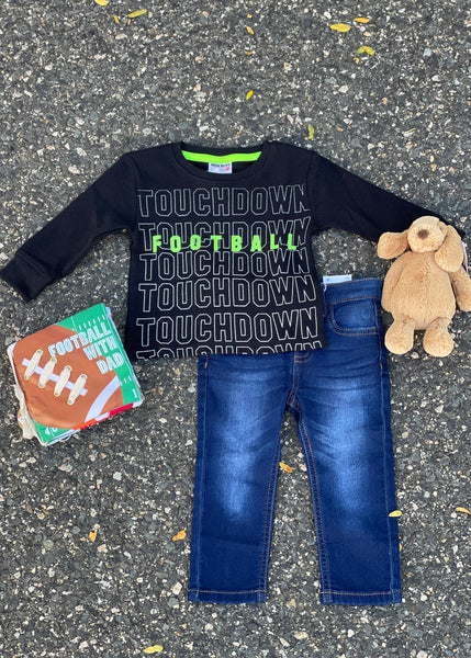 boys thermal tee - touchdown