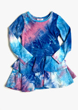 Load image into Gallery viewer, girls tier dress - tie dye
