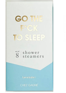 8 shower steamers - sleep