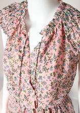 Load image into Gallery viewer, floral short sleeve tier dress
