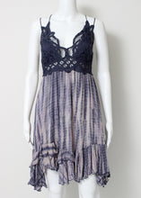 Load image into Gallery viewer, lace bodice dress-tie dye
