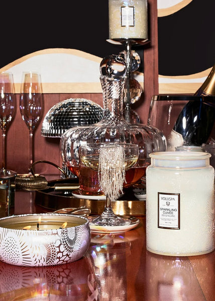 3 wick tin candle sparkling cuvee