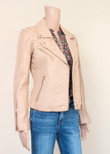 Load image into Gallery viewer, faux leather moto jacket
