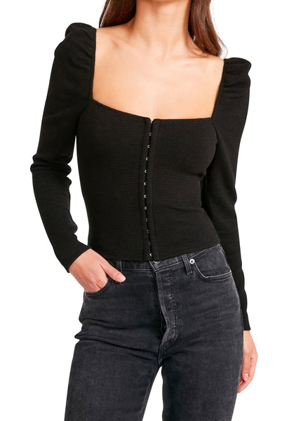 womens long sleeve crop top