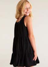 Load image into Gallery viewer, girls gauze tiered tank dress
