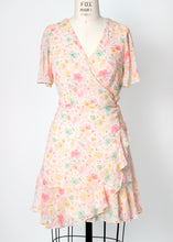 Load image into Gallery viewer, floral wrap dress
