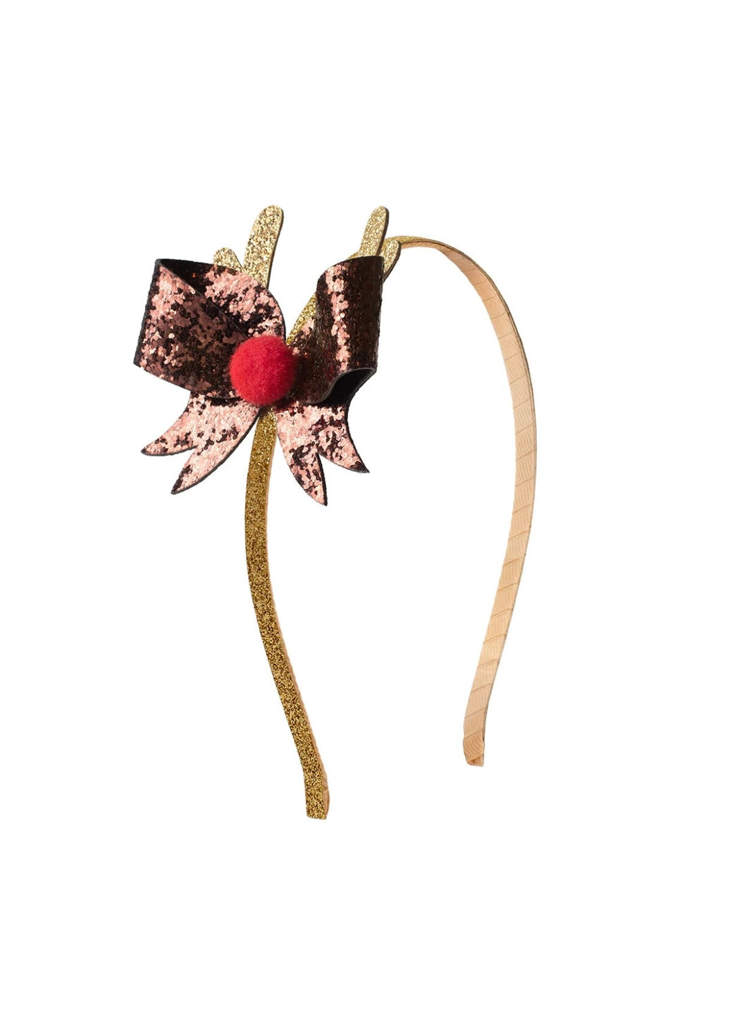 girls reindeer headband