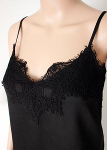 lace trim cami