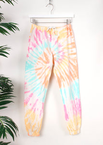 french terry tie dye jogger