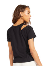 Load image into Gallery viewer, cut shoulder tee
