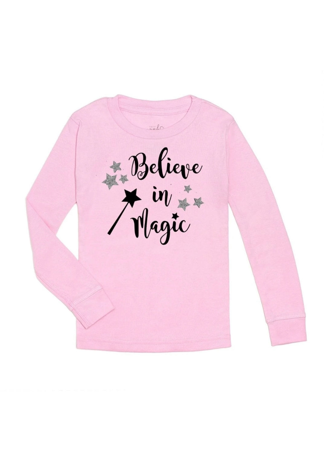 girls tee believe in magic