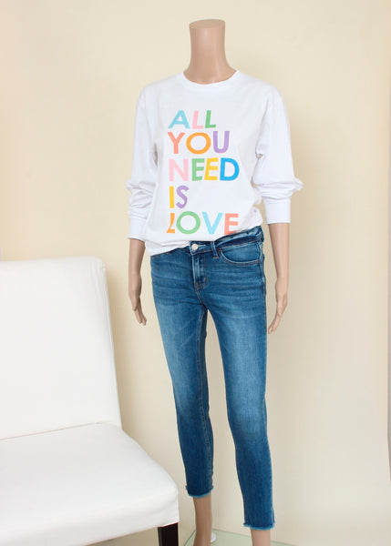 crew neck tee - need love