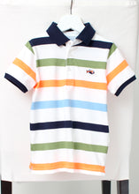 Load image into Gallery viewer, short sleeve stripe polo-boys
