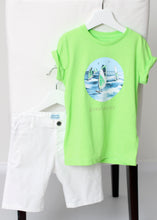 Load image into Gallery viewer, boys short sleeve tee - windsurfing
