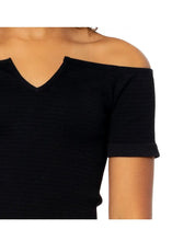 Load image into Gallery viewer, girls short sleeve off shoulder lycra top
