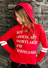 Load image into Gallery viewer, girls hoodie hot chocolate
