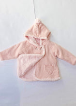 Load image into Gallery viewer, girls lined knit hoodie cardigan
