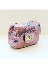 Load image into Gallery viewer, girls sequin heart bag
