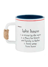 Load image into Gallery viewer, lake jute handle mug
