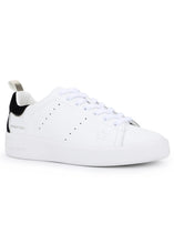 Load image into Gallery viewer, black tab white sneaker
