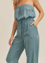 Load image into Gallery viewer, women silky tube jumpsuit
