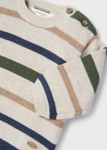 boys stripe sweater & pant set