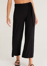 Load image into Gallery viewer, jersey wide leg pant + sash
