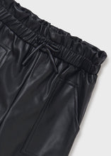 Load image into Gallery viewer, girls faux leather jogger

