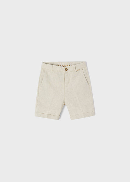 boys dressy linen bermuda