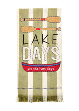 Load image into Gallery viewer, lake applique towel
