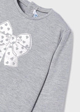 Load image into Gallery viewer, baby long sleeve bow tee
