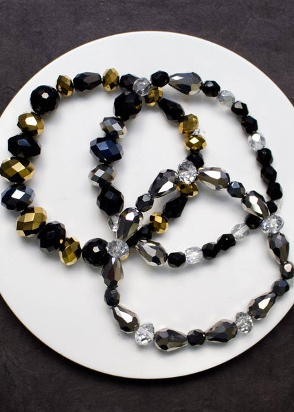 crystal stretch bracelet