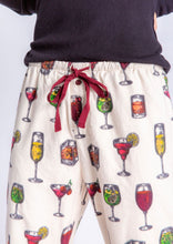 Load image into Gallery viewer, flannel pant wine
