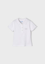 Load image into Gallery viewer, girls rib short sleeve polo
