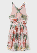 Load image into Gallery viewer, girls xback tropical print dress
