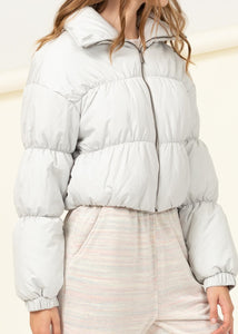 puff short coat