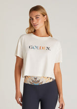 Load image into Gallery viewer, short sleeve goldencrop tee

