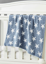 Load image into Gallery viewer, chenille star blanket
