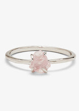 Load image into Gallery viewer, rose quartz ring
